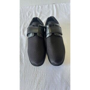 PROPET Pedwalker MPED3 Mens Black Comfort Shoes Sz 9 (3E) Hook & Loop Strap NEW!